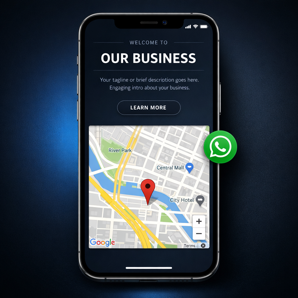 WhatsApp e Google Maps